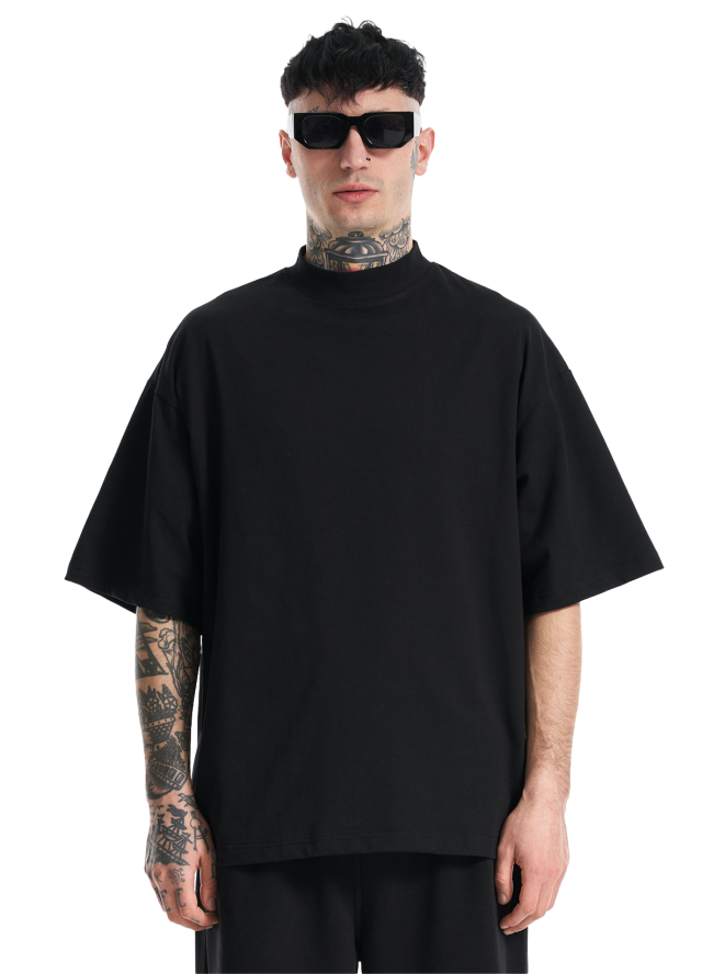 Koszulka SMASH „Clean Fit” 180 g/m², czarna