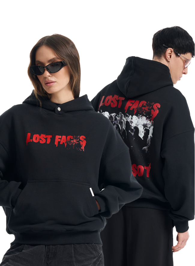 Bluza z kapturem SMASH „Lost Faces”