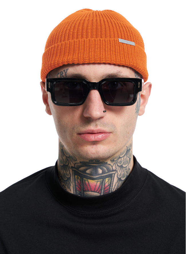 Czapka SMASH „Beanie” pomarańczowa