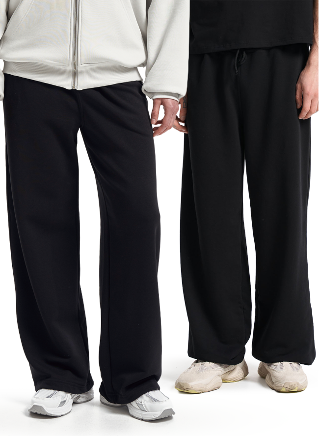 Spodnie SMASH „Relaxed fit” – czarne